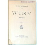 SIENKIEWICZ- WIRY t.1-2 [komplet w 2wol.] wyd.1