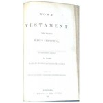 BIBLIJA ŚWIĘTA TO JEST WSZYSTKO PISMO ŚWIĘTE STAREGO I NOWEGO TESTAMENTU wyd. 1899 SKÓRA