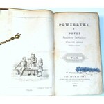 JACHOWICZ- POWIASTKI I BAJKI t.1-3 wyd. VI ozdobione 12 rycinami, 1842