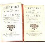 DESFONTAINES- HISTOIRE DES REVOLUTION DE POLOGNE t.1-2 (komplet) wyd. 1735 [HISTORYA REWOLUCJI W POLSCE]