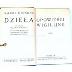 DICKENS - DZIEŁA XVII tomów w 12 wol. OPRAWA WYDAWNICZA ilustracje