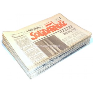 Tygodnik SOLIDARNOŚĆ numery1-37 wyd. 1981