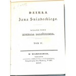 ŚNIADECKI - DZIEŁA JANA SNIADECKIEGO tom 4-5 wyd. 1837
