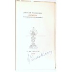 IWASZKIEWICZ - GAWĘDA O KSIĄŻKACH I CZYTELNIKACH autograf autora