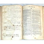 SZCZERBIC - PROMPTUARIUM STATUTORUM OMNIUM ET CONSTITUTIONUM REGNI POLONIAE wyd. 1604