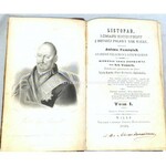 RZEWUSKI - LISTOPAD, ROMAS HISTORYCZNY Z DRUGIRJ POŁOWY XVIII WIEKU tomy 1-2 Wilno 1848r