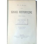 KUBALA- SZKICE HISTORYCZNE. SERYA I. wyd. 1896