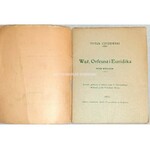 CZYŻEWSKI – WĄŻ, ORFEUSZ I EURIDIKA. Wizja antyczna. Rysunki graficzne w tekście przez T. Czyżewskiego. Wykonał grafik Franciszek Benisz. Kraków 1922 awangarda formizm