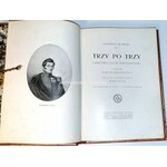 FREDRO- TRZY PO TRZY wyd. 1917r. NAPOLEON ilustracje