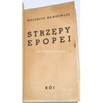 WAŃKOWICZ - STRZĘPY EPOPEI wyd. 1939