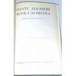 DANTE ALIGHIERI- BOSKA KOMEDIA wyd. ilustrowane