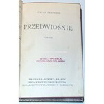 ŻEROMSKI- PRZEDWIOŚNIE wyd. 1 z 1925 skóra