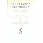 BRYŁA- PODRĘCZNIK INŻYNIERSKI T.1-4 [komplet w 4 wol.] wyd. 1927-36 futerały