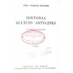 ZIELIŃSKI- HISTORJA KULTURY ANTYCZNEJ wyd. 1922