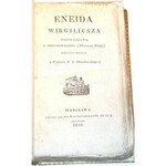 WERGILIUSZ- ENEIDA WIRGILIUSZA  1830r.