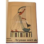 ŻEROMSKI- ARYMAN MŚCI SIĘ, wyd.1, 1904 secesyjna oprawa artystyczna