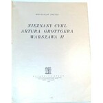 TRETER- NIEZNANY CYKL ARTURA GROTTGERA WARSZAWA II wyd. 1926