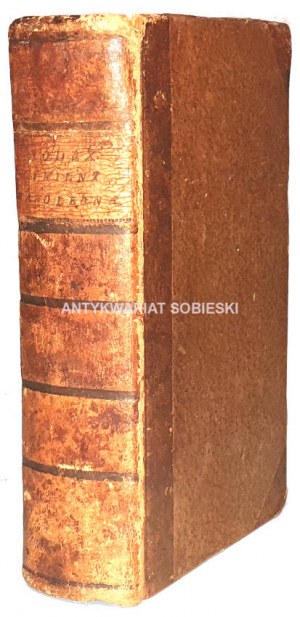 KODEX NAPOLEONA Księga 1-3 [komplet w 1 wol.] wyd. 1 z 1808r.