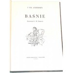 ANDERSEN- BAŚNIE ilustr. SZANCER wyd. 1957r.