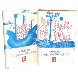 RABELAIS - GARGANTUA I PANTAGRUEL tom 1-2 [komplet w 2 wol.]