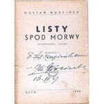 MORCINEK - LISTY SPOD MORWY autograf Autora