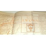 PIOTROWSKI- LWÓW - LEMBERG und UMGEBUNG przewodnik 1916 plan miasta