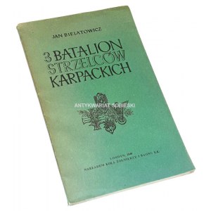 BIELATOWICZ- 3 BATALION STRZELCÓW KARPACKICH Londyn 1949