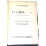 HÖFFDING- PSYCHOLOGJA wyd. 1911