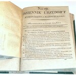 DZIENNIK URZĘDOWY WOJEWÓDZTWA MAZOWIECKIEGO wyd. 1818