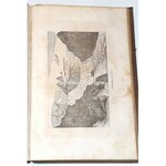 HOFFMAN - POWSZECHNE ZIEMIOZNASTWO wyd. 1853, z 4 chromolitograficznymi rycinami i wielu drzeworytami