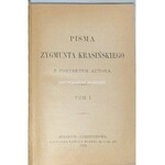 KRASIŃSKI - PISMA ZYGMUNTA KRASIŃSKIEGO T.I-IV wyd. 1912