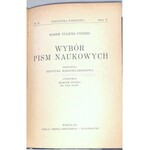 CYCERO- WYBÓR PISM NAUKOWYCH wyd. 1954