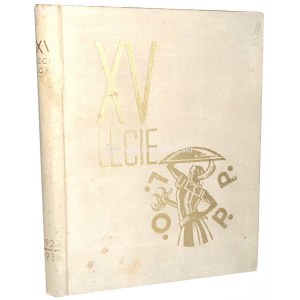 XV LECIE L.O.P.P. 1923-1938 piękny album, rzadki wariat oprawy