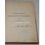 ŻYCHLIŃSKI- ZŁOTA KSIĘGA SZLACHTY POLSKIEJ rocznik XXII  wyd. 1900