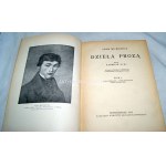 MICKIEWICZ- DZIEŁA PROZĄ wyd. 1934r. t.I-V w 3 wol.