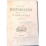RZEWUSKI - PRÓBKI HISTORYCZNE Paryż 1868