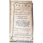 [KONSTYTUCJA 3 MAJA 1791] KOŁŁĄTAJ- PRAWO POLITYCZNE NARODU POLSKIEGO CZYLI UKŁAD RZECZYPOSPOLITEY wyd.  1793