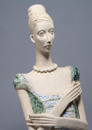 Jadwiga Lewandowska, Popiersie ceramiczne 