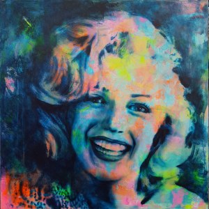 Robert Sitarczyk, Marilyn Monroe (100 x 100 cm)