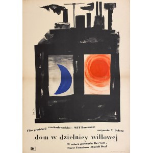 Jan Lenica, Dom w dzielnicy willowej, 1960