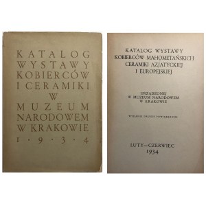 KATALOG WYSTAWY KOBIERCÓW I CERAMIKI 1934