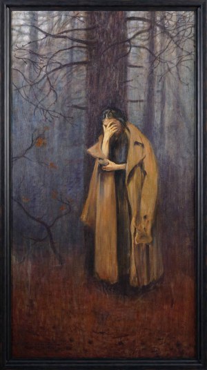 Stanisław Ignacy Poraj FABIJAŃSKI (1865 Paryż - 1947 Kraków), Melancholia, 1929