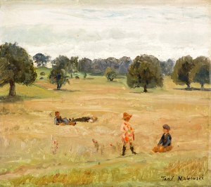 Tadeusz MAKOWSKI (1882 Oświęcim - 1932 Paryż), Dzieci w pejzażu, ok. 1917-1918