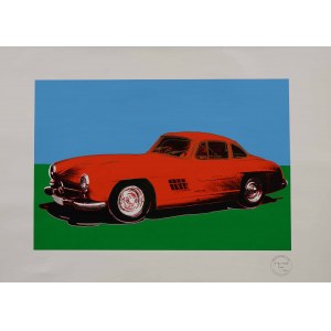 Andy WARHOL (1928 Pittsburgh, Stany Zjednoczone - 1987 Nowy Jork, Stany Zjednoczone), Mercedes-Benz 300 SL Coupé