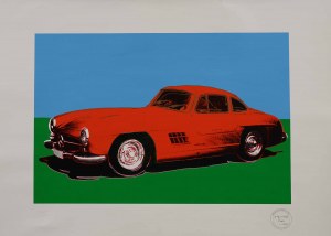 Andy WARHOL (1928 Pittsburgh, Stany Zjednoczone - 1987 Nowy Jork, Stany Zjednoczone), Mercedes-Benz 300 SL Coupé