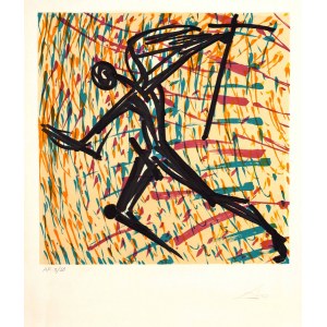 Salvador DALÍ (1904 Figueras, Hiszpania - 1989 Figueras, Hiszpania), Wiara, która słabnie, z cyklu: Witraże, Znaki wiary, 1973