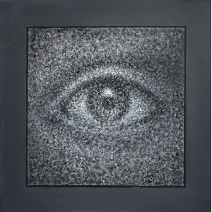 Konstantyn Płotnikow, White Noise Square Eye, 2020