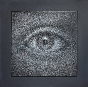 Konstantyn Płotnikow, White Noise Square Eye, 2020
