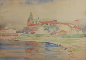 Henryk UZIEMBŁO (1879-1949), Wawel, 1918