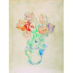 Józef PANKIEWICZ (1866-1940), Tulipany w dzbanie [Tulipany w wazonie]